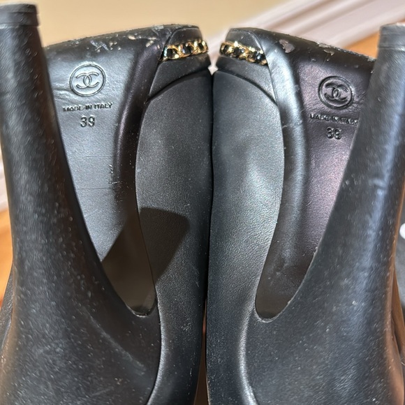 Chanel Platform Pumps 39 Black - Picture 7 of 7